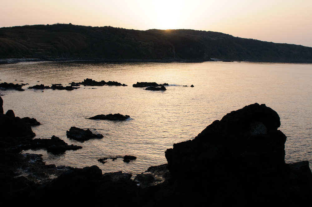 見島の日没 sunset in Mishima island
