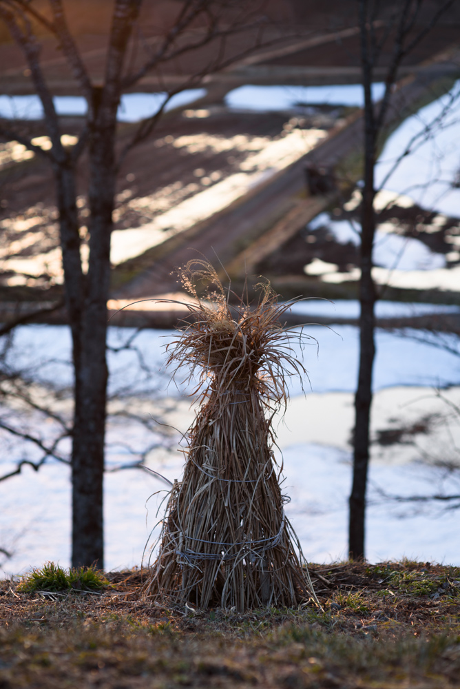 藁 a bundle of straw