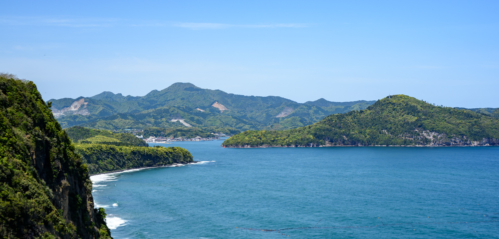 西郷岬からの眺め a view from Saigo cape