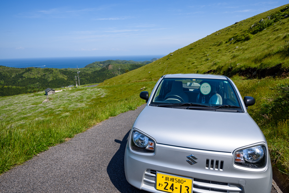 知夫里島でドライブ drive at Chiburi Island